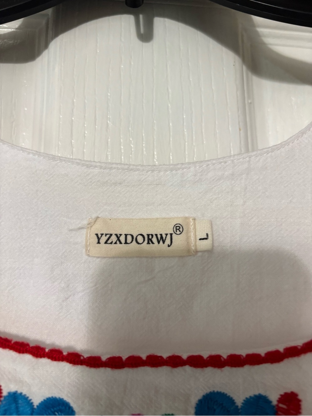YZXDORWJ Mexican embroidered dress - Picture 6 of 8